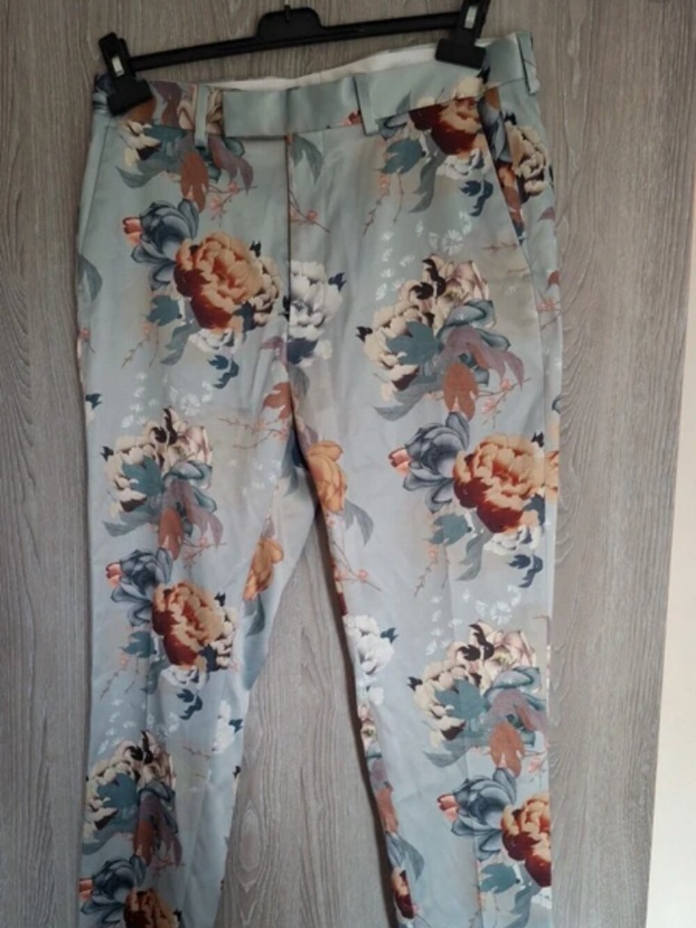 ASOS Men Satin Floral Dress Pant